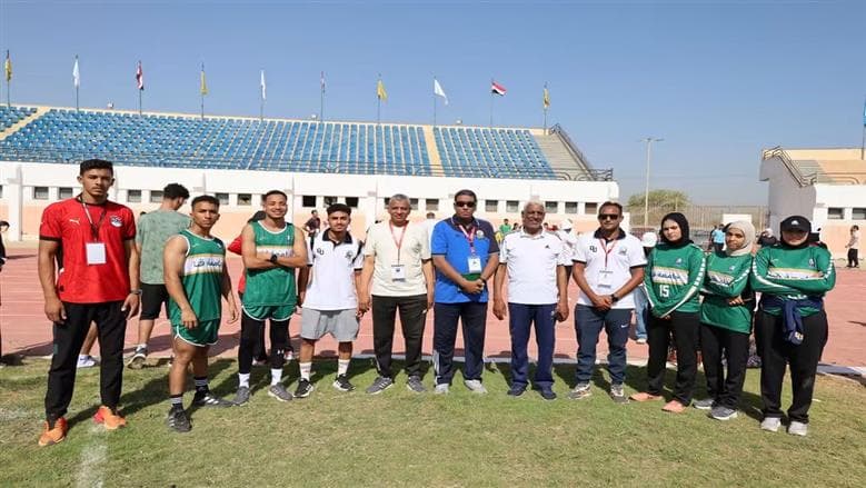 بدء فعاليات الألعاب في أسبوع شباب الجامعات بالمنيا