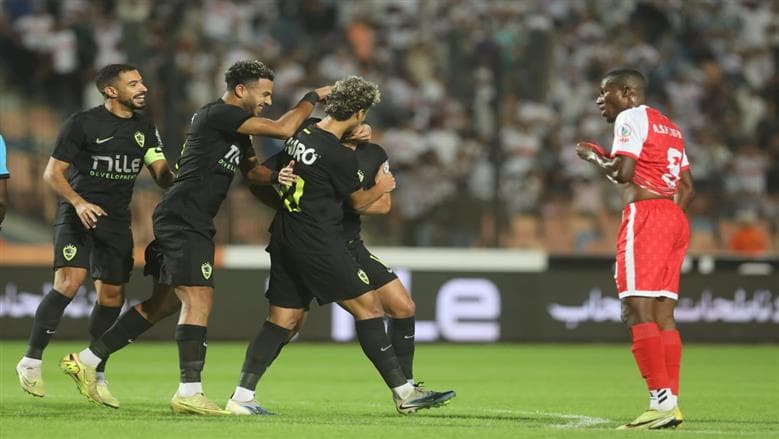 الزمالك يتقدم بثنائية على جيبوتي في الشوط الأول