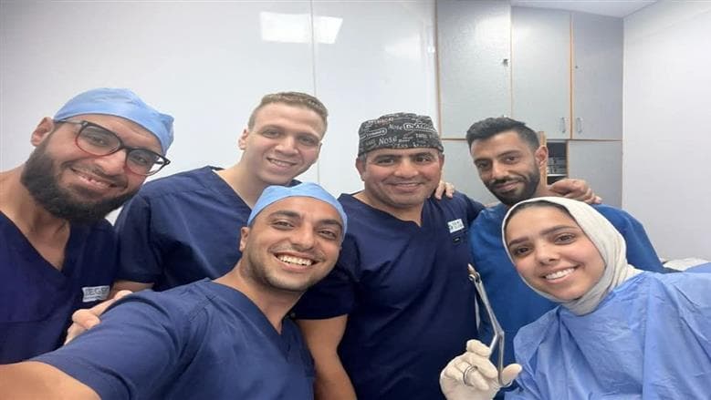 فريق بمستشفى قصر العيني يزيل رصاصة من وجه مريض بالمنظار