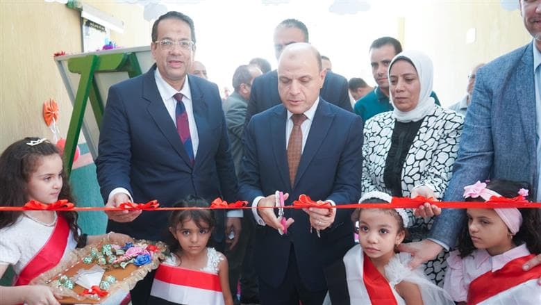 محافظ الغربية يفتتح مدرسة كفر دمتنو