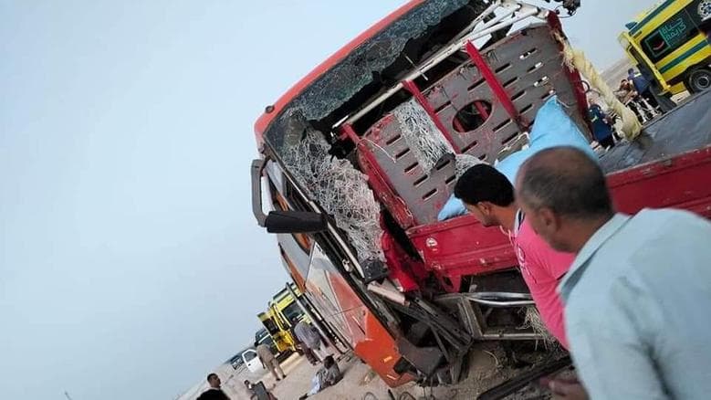 حادث تصادم يوقع قتيلين و4 مصابين في الجيزة