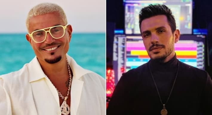 الموزع أحمد إبراهيم عن عمرو دياب