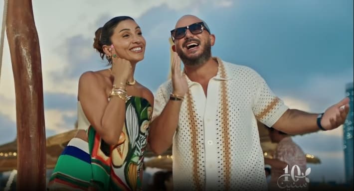 Dina El Sherbini and Mahmoud El Esseili Release City of Alamein Song