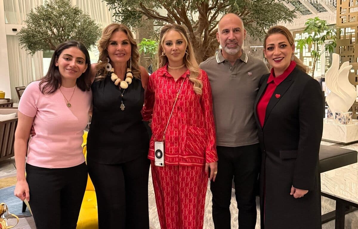 Yousra and Yasmine Rashed at Al-Sitt Lama premiere