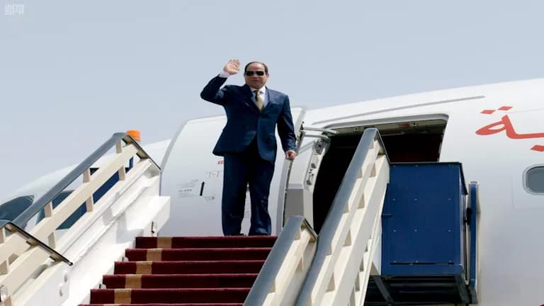 السيسي يبدأ زيارته لكوريا الجنوبية