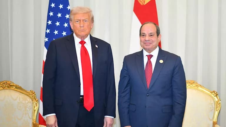 ترامب يشكر مصر على دعم غزة