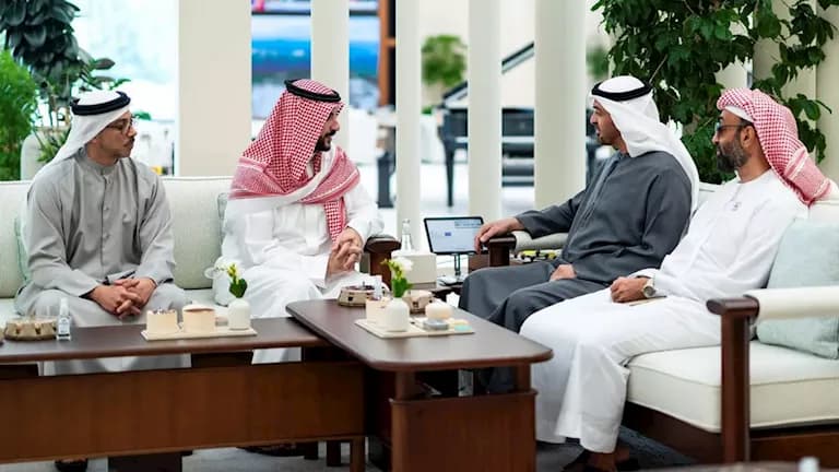الإمارات والسعودية يناقشان التطورات الإقليمية