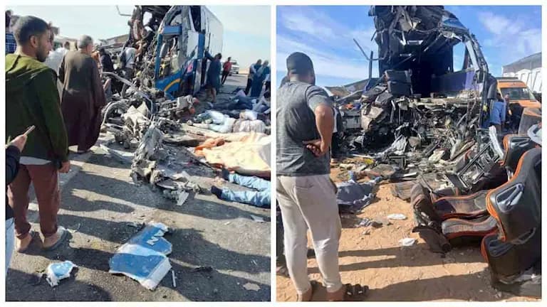 أسماء ضحايا حادث أسيوط والغريبي