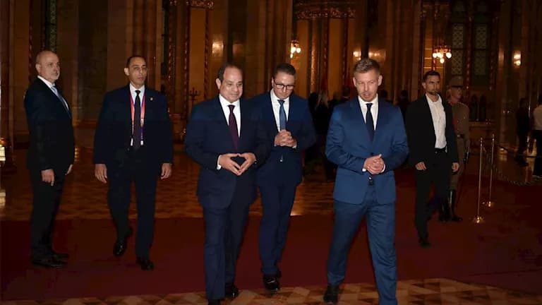 السيسي يذكر مهندسا مجريا