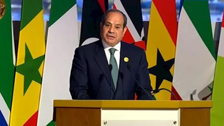 السيسي يؤكد أهمية القانون الدولي في إدارة الأنهار العابرة