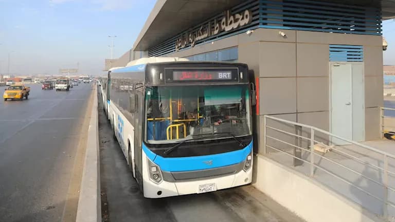 بيان عاجل عن توقف أتوبيس الترددي