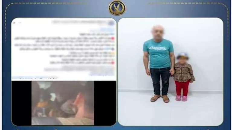 فيديو يوضح حقيقة إصابة طفلة بالدقهلية داخل سيارة أجرة
