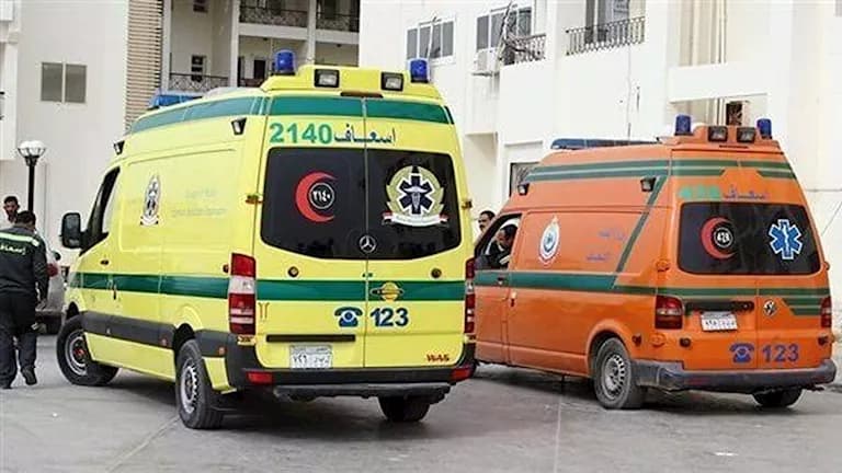 أربعة إصابات في حادث ميكروباص على طريق قليوب