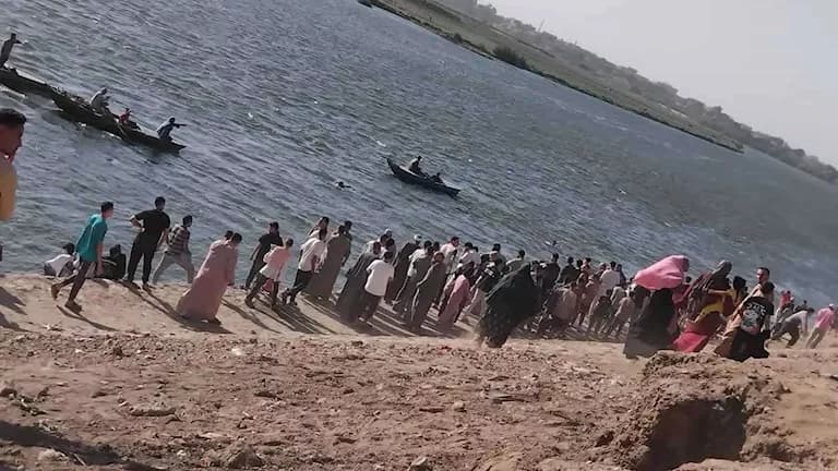 عُثر على جثمان غريق بحر جريس في المنوفية