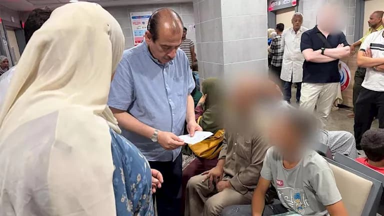 نائب وزير الصحة يحقق مع مدير مستشفى القليوبية