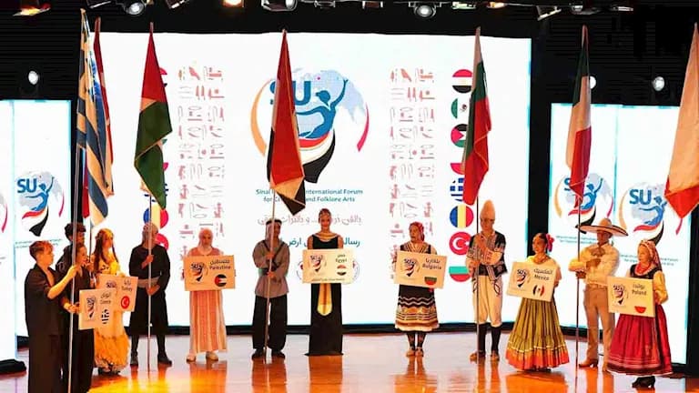 انطلاق الملتقى الدولي للفنون في العريش بمشاركة 7 دول
