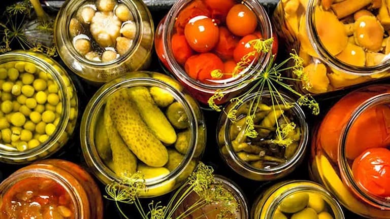 نصيحة علمية لتناول طلاب المدارس المخلل المنزلي