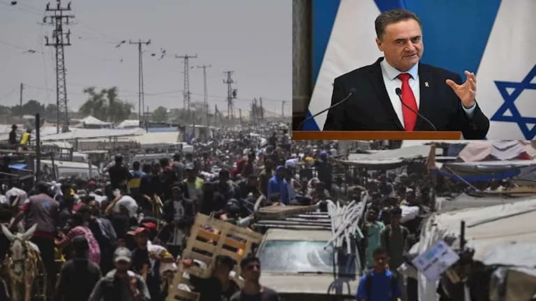 إسرائيل تصر على خطة التهجير  
كاتس: ننتظر دعم أمريكا لإخلاء غزة