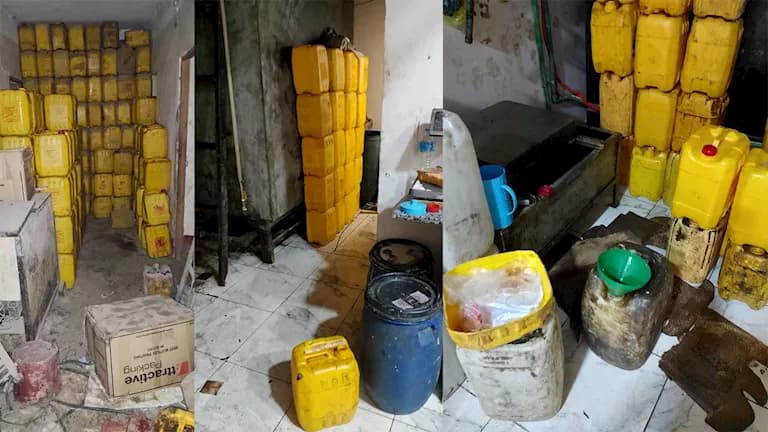 حماية المستهلك تضبط 6.5 طن زيت فاسد في الجيزة وسوهاج