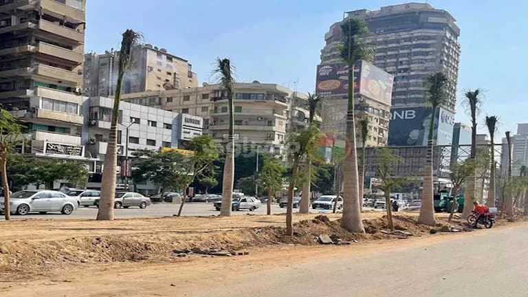 شارع جامعة الدول بعد التوسعة مطالبات بكباري للمشاة