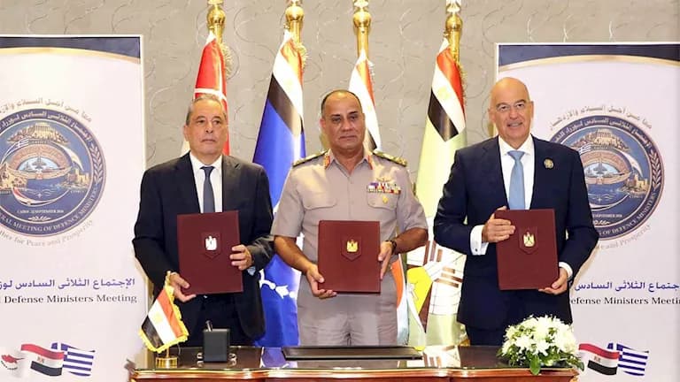 مصر تستضيف اجتماع وزراء دفاع مصر واليونان وقبرص