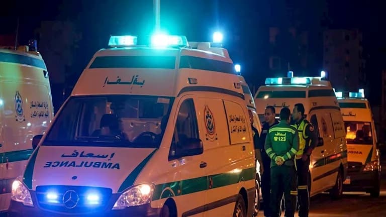 حادث حائط يسفر عن وفاة وإصابة في العياط