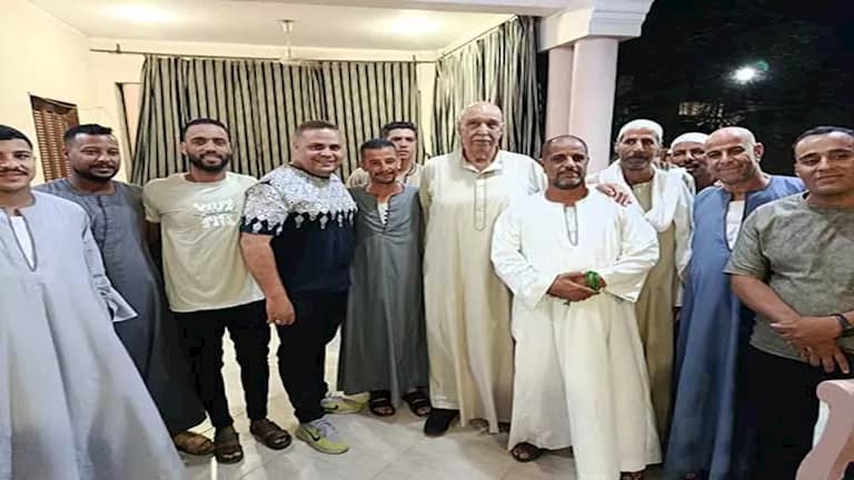 عمدة السرارية يتحدث عن لقائه بالسيسي