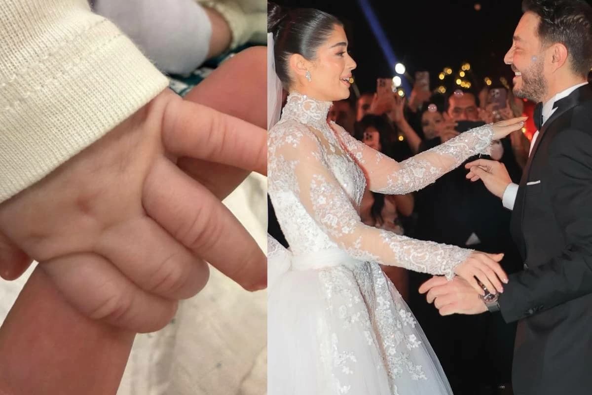 أحمد زاهر يهنئ ابنته ليلى بعيد ميلادها