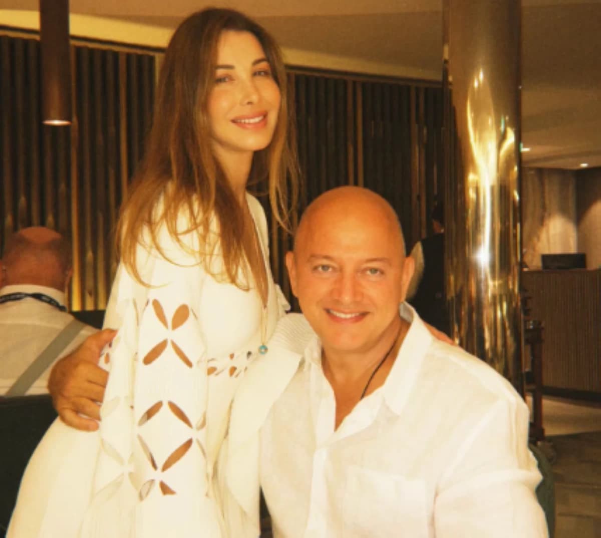 نانسى عجرم تحتفل بزواجها برسالة حب