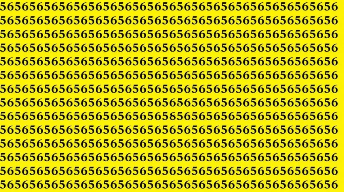 حدد الرقم المختلف في 33 ثانية