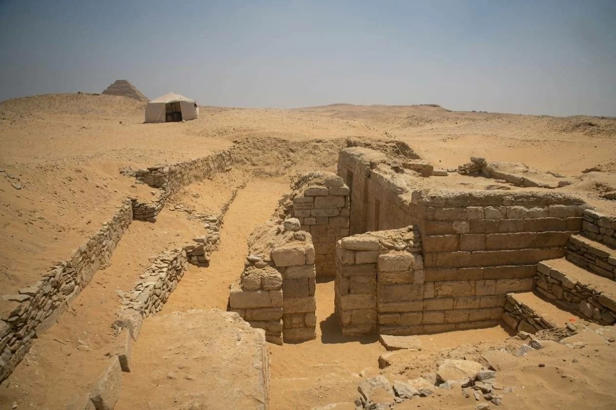 مقبرة فرعونية عمرها 4500 عام في سقارة