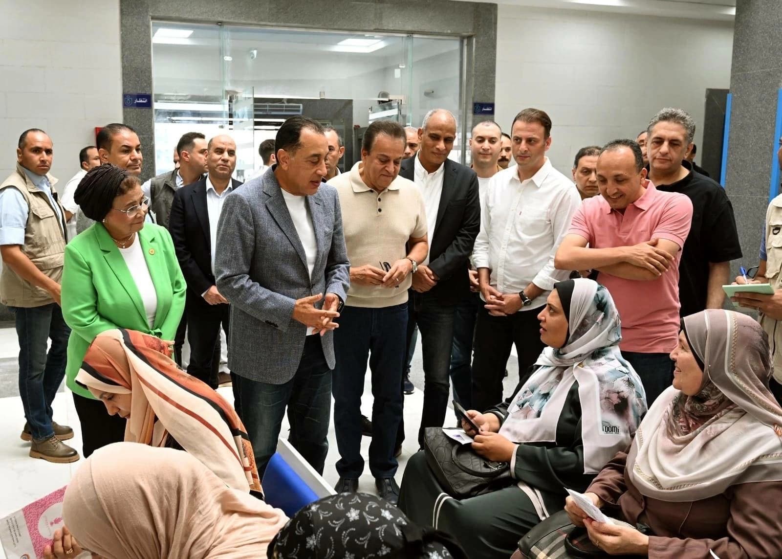 مدبولي يسأل عن الكشف بكفر الشيخ