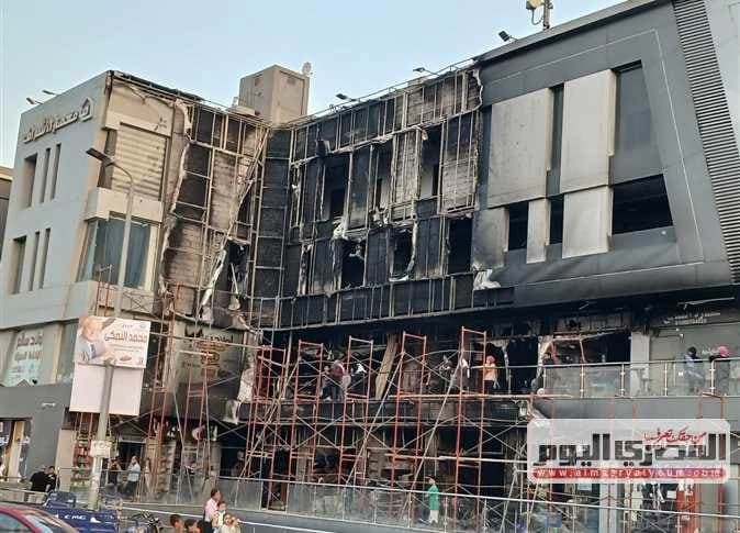 وفاة أمين شرطة أثناء إخماد حريق في حلوان