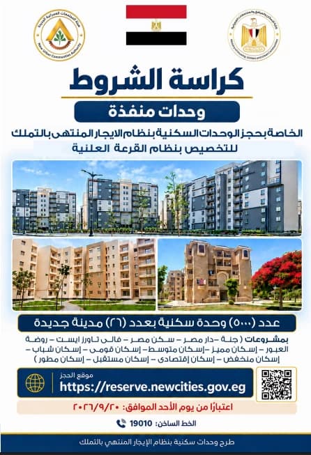 رابط تحميل كراسة شروط الوحدات بنظام الإيجار التمليكي