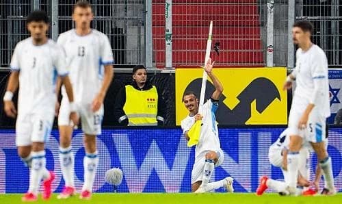 لاعب إسرائيلي يثير الجدل بلقطة مسدس