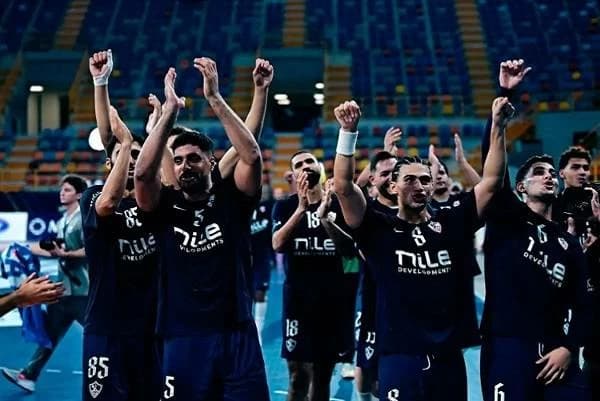 مباراة الزمالك وبرشلونة في كأس العالم لليد