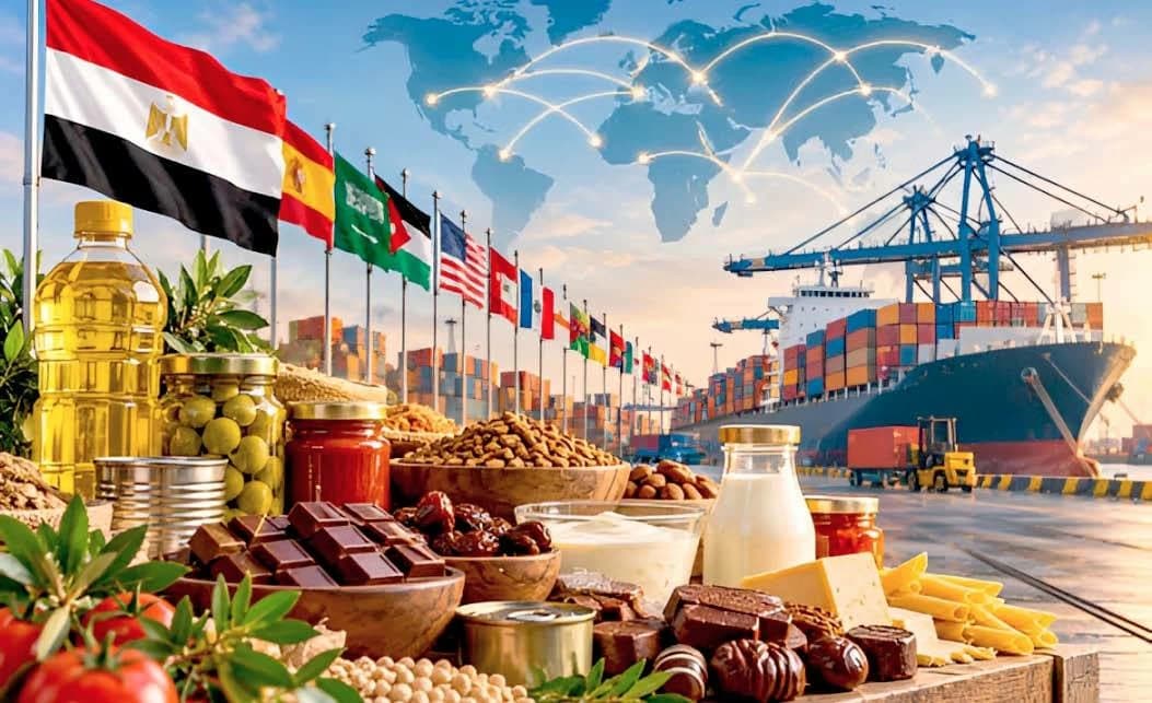 مصر تسجل 6.9 مليار دولار في صادرات الصناعات الغذائية لعام 2025