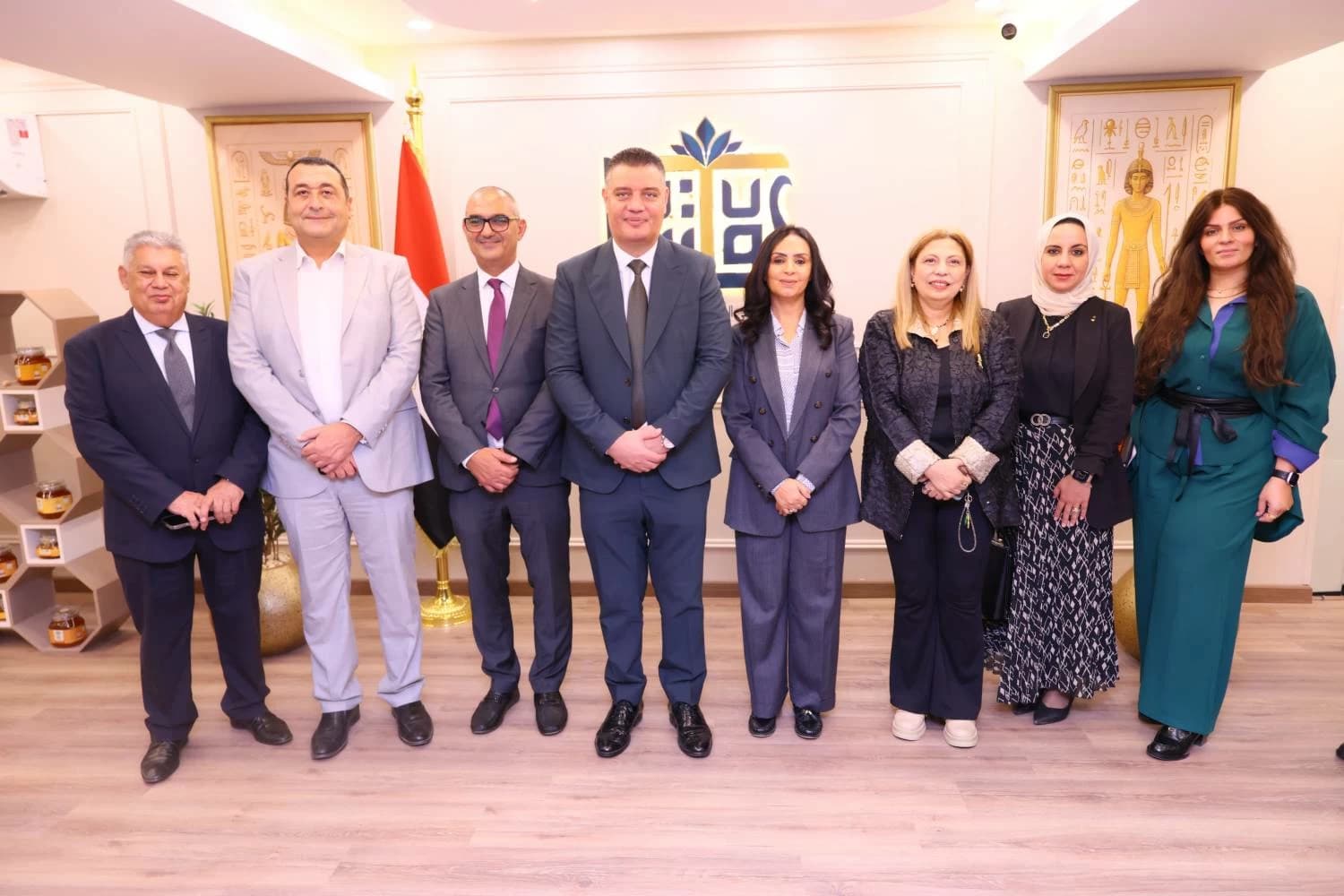وزيرة التضامن تفتتح مقر صندوق الصناعات الريفية