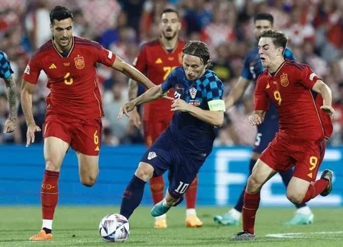 مباراة إسبانيا وكرواتيا الآن (1-1) في دوري الأمم