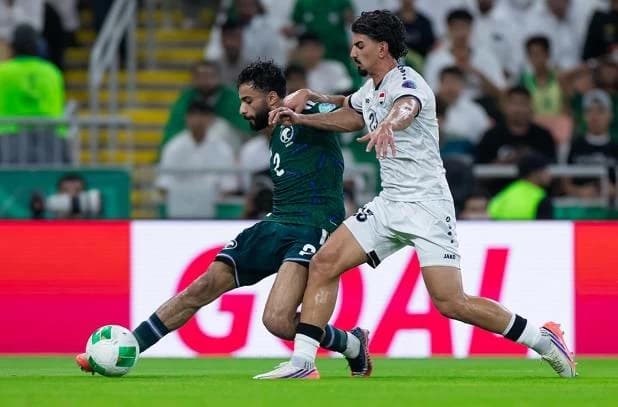 تصدر مجموعة السعودية في كأس الخليج بعد فوزها على العراق