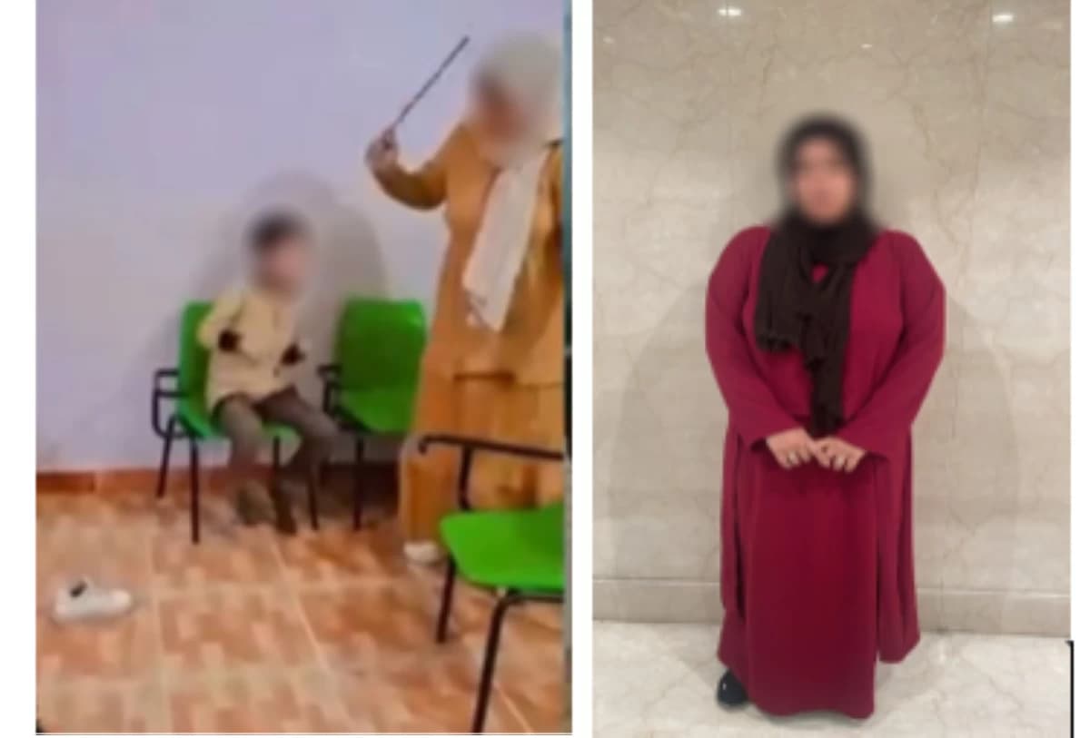 تفاصيل عن المعلمة المعتدية