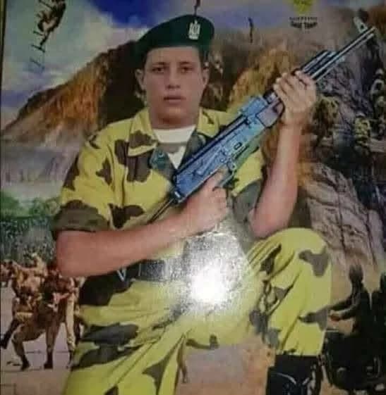 حمو بيكا في زي عسكري بمناسبة 6 أكتوبر