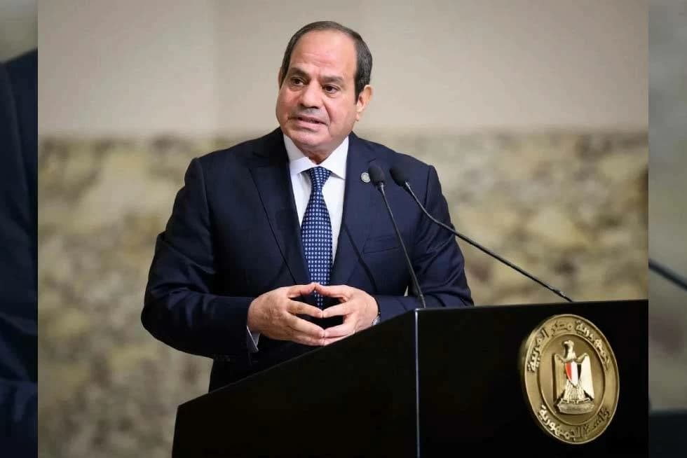 السيسي ينشر رسالة من الرئيس الكوري