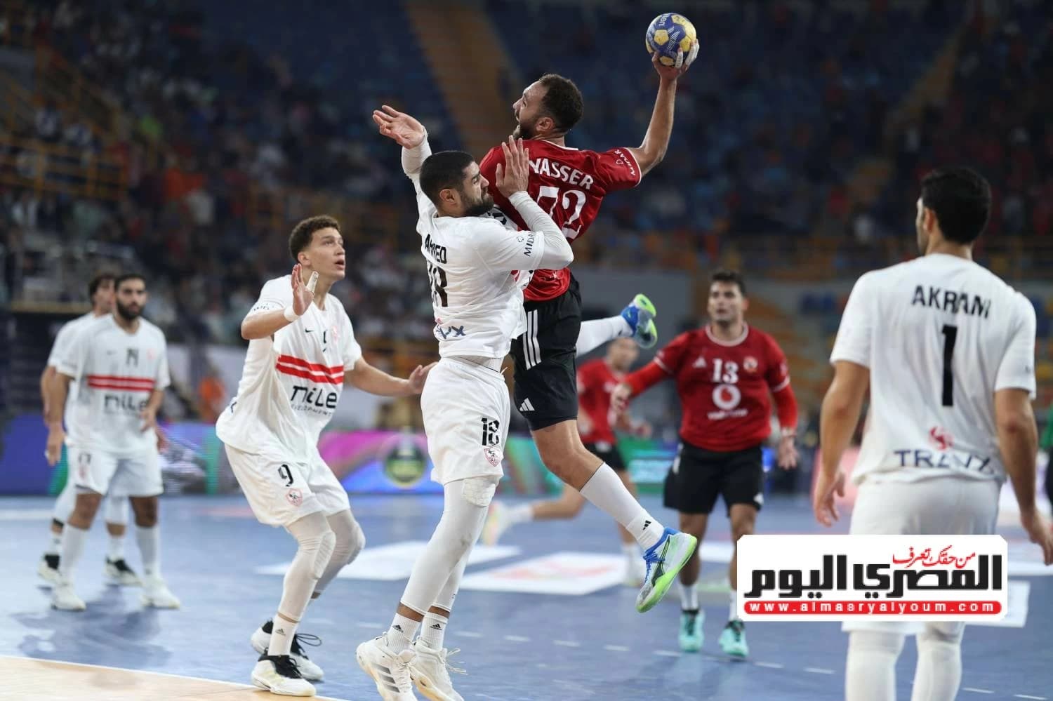 مباراة الأهلي والزمالك في نهائي اليد الأفريقي