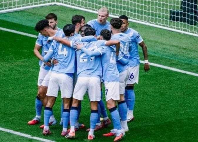 مباراة مانشستر سيتي وباريس سان جيرمان الآن