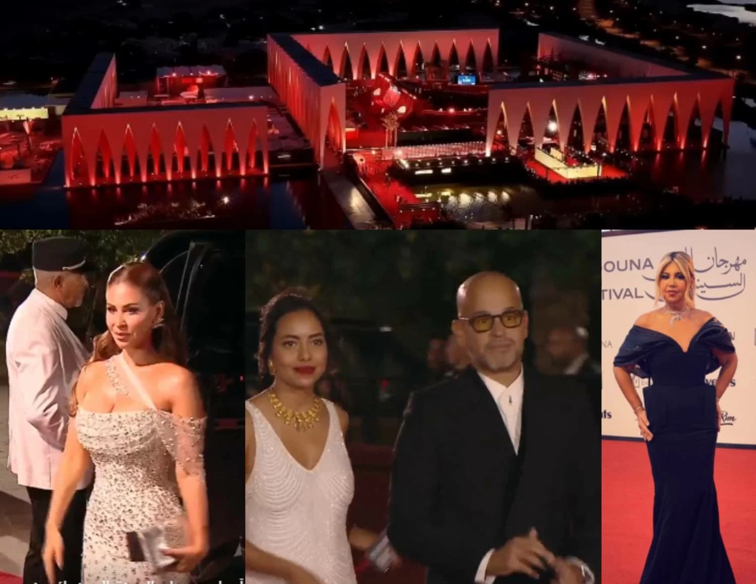 نجوم يتجمعون لافتتاح مهرجان الجونة