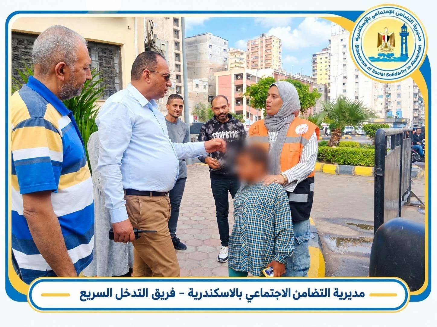 فريق إنقاذ ييوصل طفلًا بعد 5 سنوات في الشارع