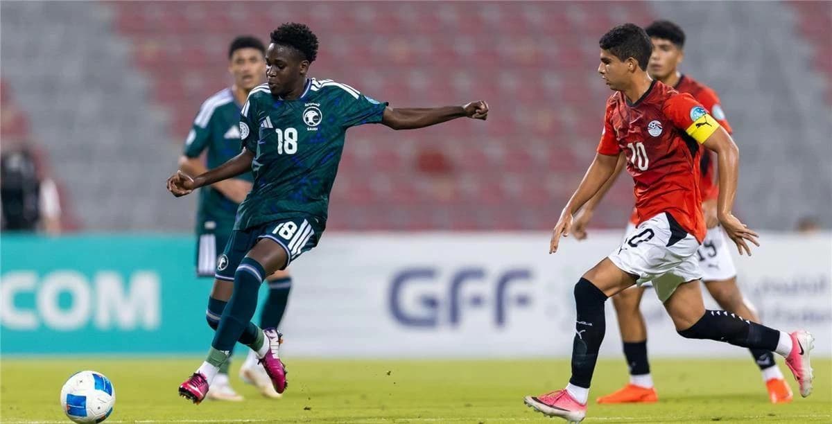 مباراة مصر للناشئين ضد اليمن في كأس الخليج