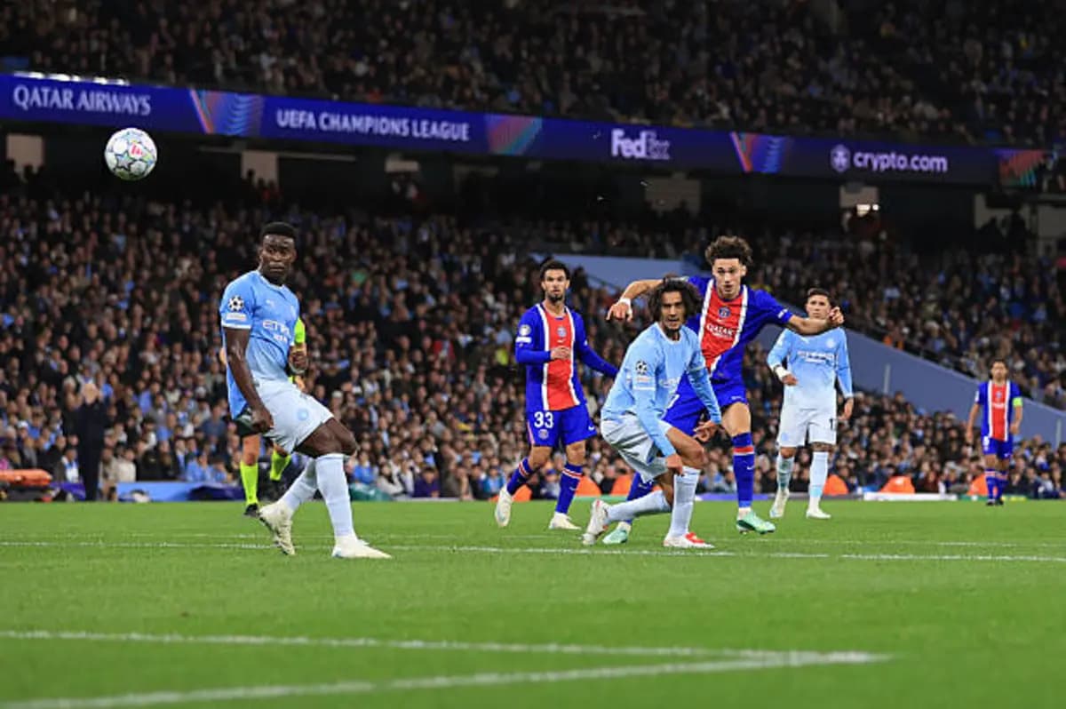 PSG Secures Dominant Win Over City in Champions League