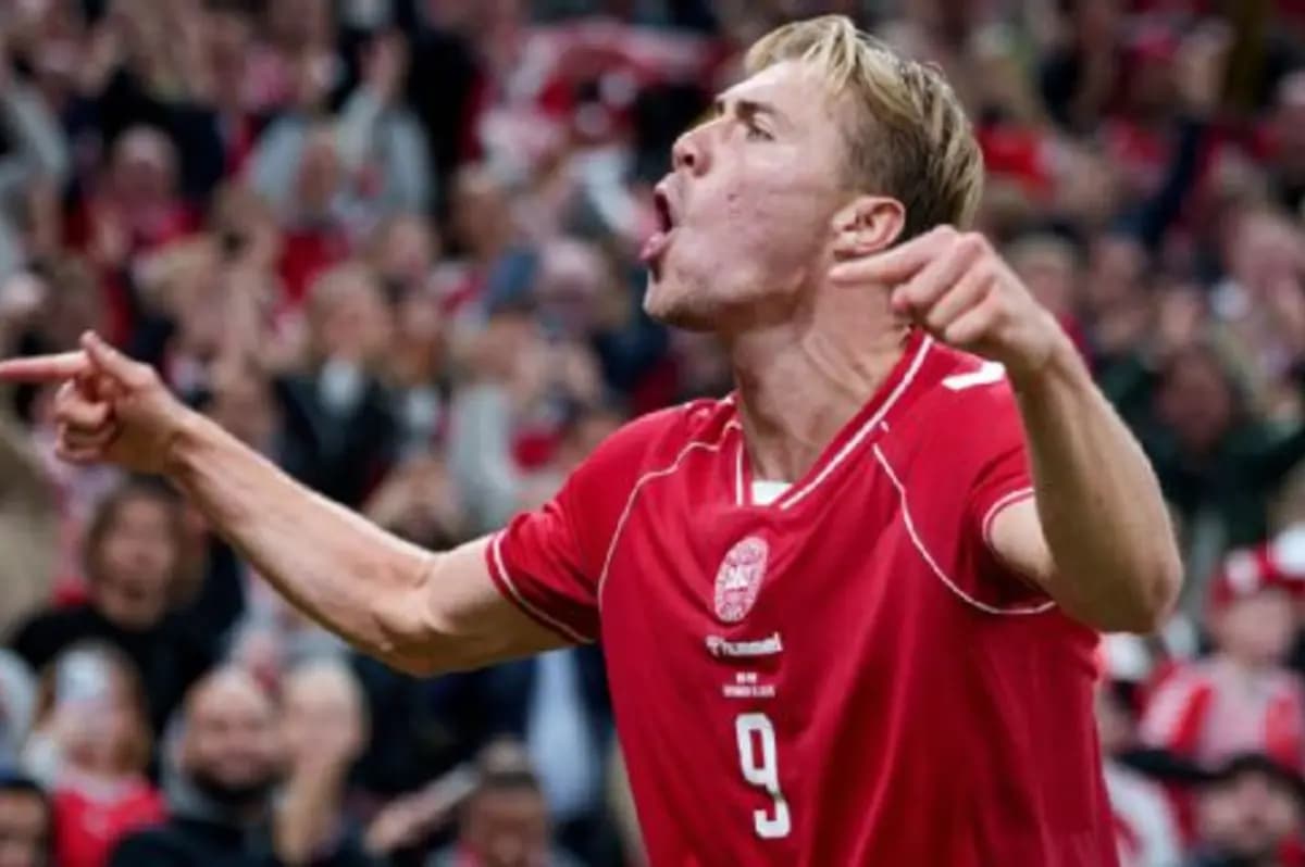 Højlund on Ronaldo-style goal celebration